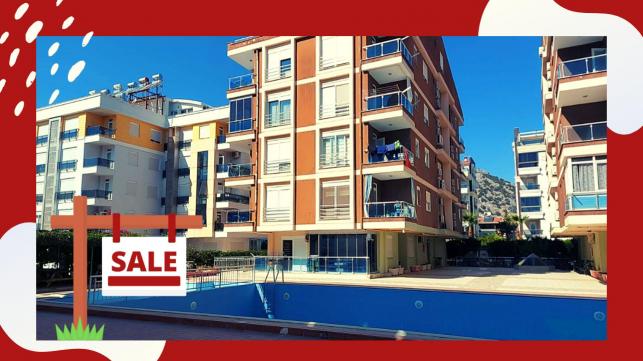 Furnished apartment for sale in Konyaalti Antalya 