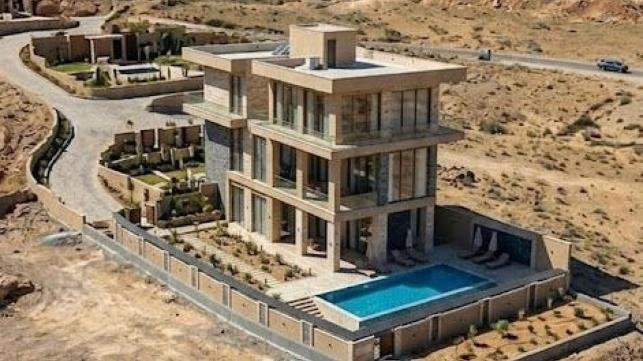 تصور للفيلا بعد الاكساء